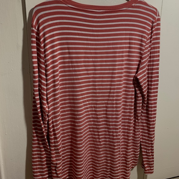 Pink striped long sleeve - Picture 3 of 3